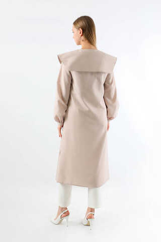 Geniş Bebe Yaka Tunik Taş - 6