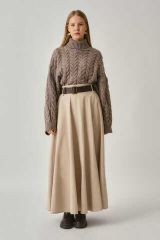 Geniş Kemerli Etek Taş - 4