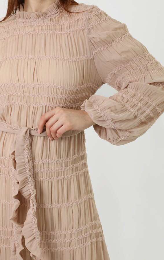 Gipeli Chiffon Dress Mink - 4