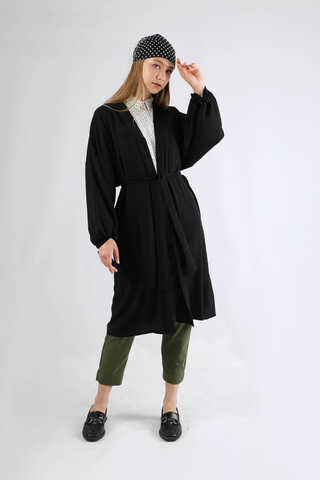 Giy Çık Kimono Siyah - 1