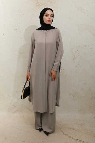 Medine İpeği Tunik Takım Taş - 1