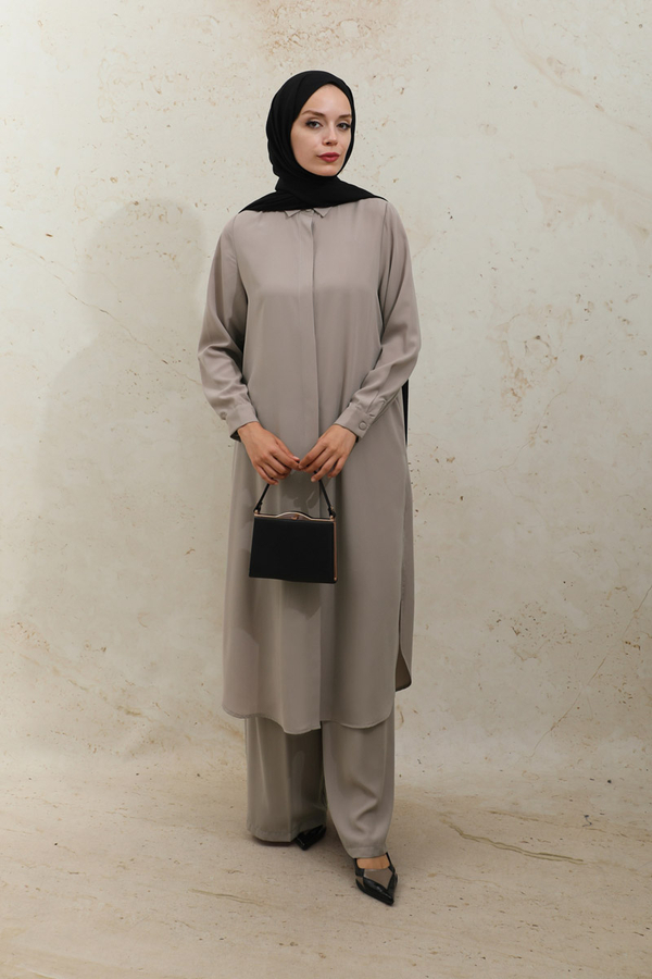 Medine İpeği Tunik Takım Taş - 10