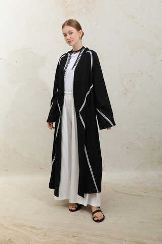 Gofre Abaya Siyah - 3