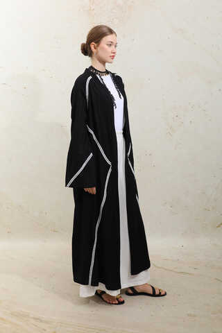 Gofre Abaya Siyah - 4