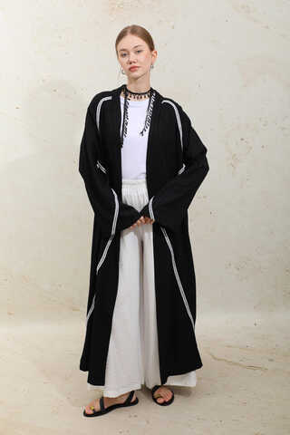 Gofre Abaya Siyah - 5