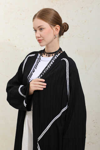 Gofre Abaya Siyah - 6