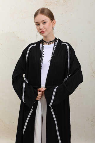 Gofre Abaya Siyah - 7