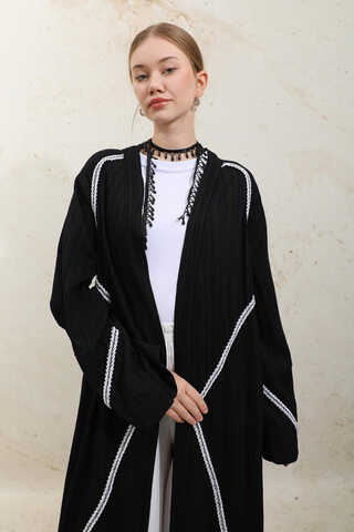 Gofre Abaya Siyah - 8