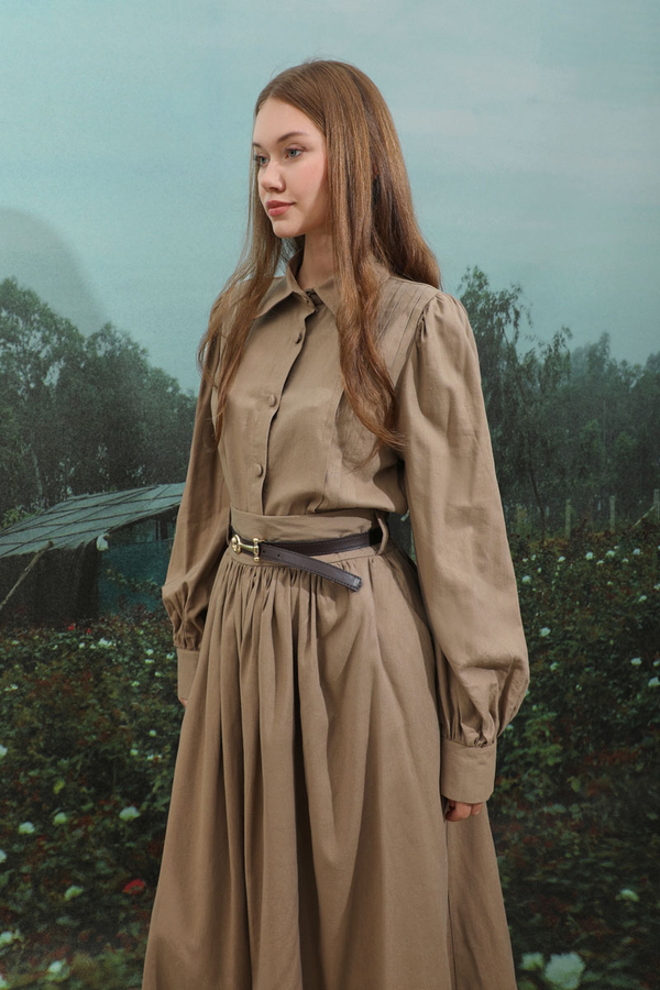 Gömlek Etek Takım Camel - 3