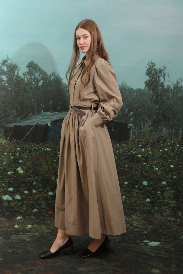 Gömlek Etek Takım Camel - 2