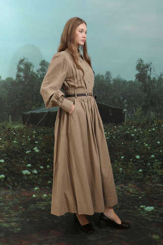 Gömlek Etek Takım Camel - 5