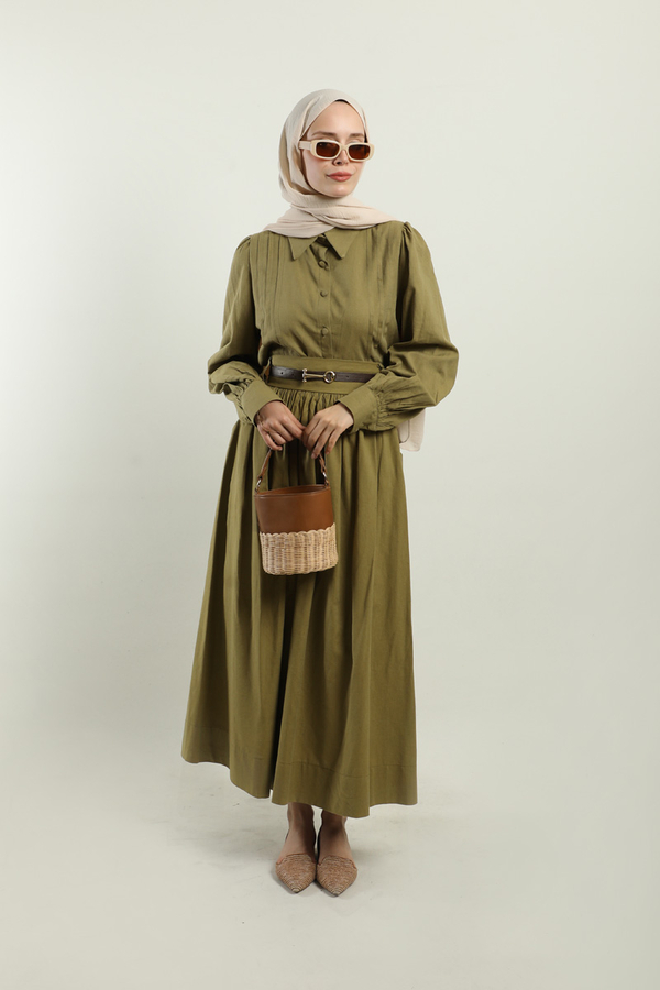 Gömlek Etek Takım Haki - 6