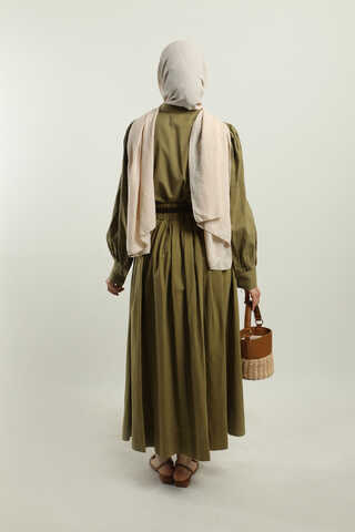 Gömlek Etek Takım Haki - 10