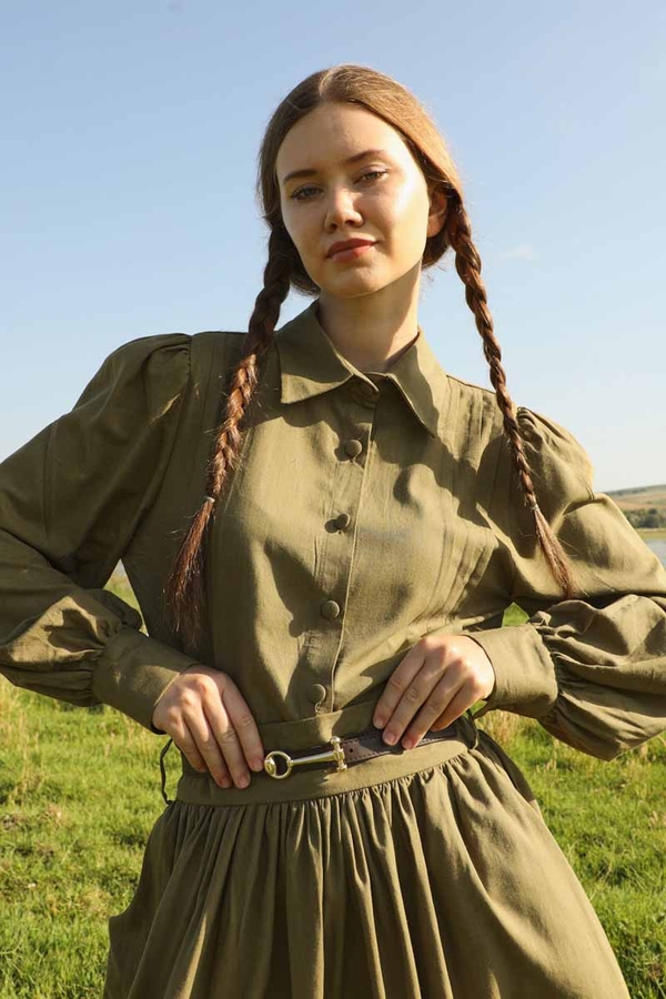 Gömlek Etek Takım Haki - 3