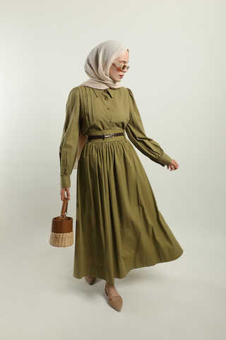 Gömlek Etek Takım Haki - 8