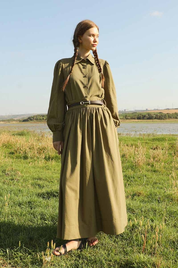 Gömlek Etek Takım Haki - 2