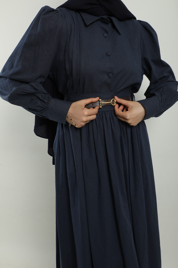 Gömlek Etek Takım Lacivert - 3