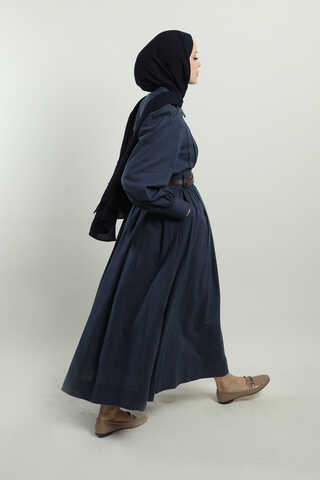 Gömlek Etek Takım Lacivert - 7