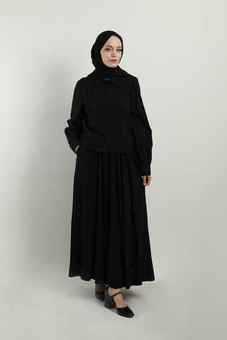 Gömlek Etek Takım Siyah - 2