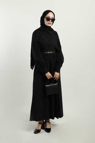 Gömlek Etek Takım Siyah - 1