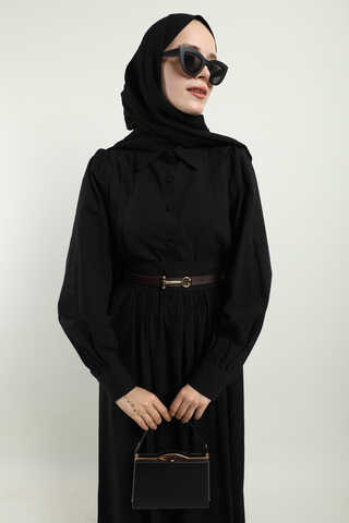 Gömlek Etek Takım Siyah - 6