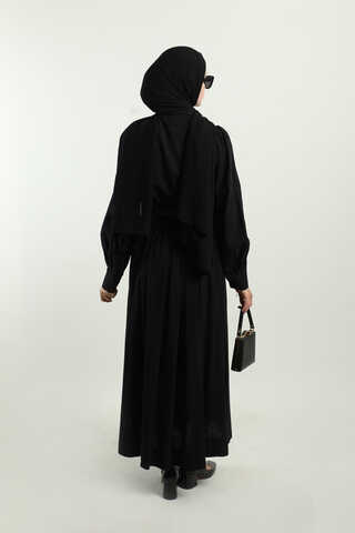 Gömlek Etek Takım Siyah - 9