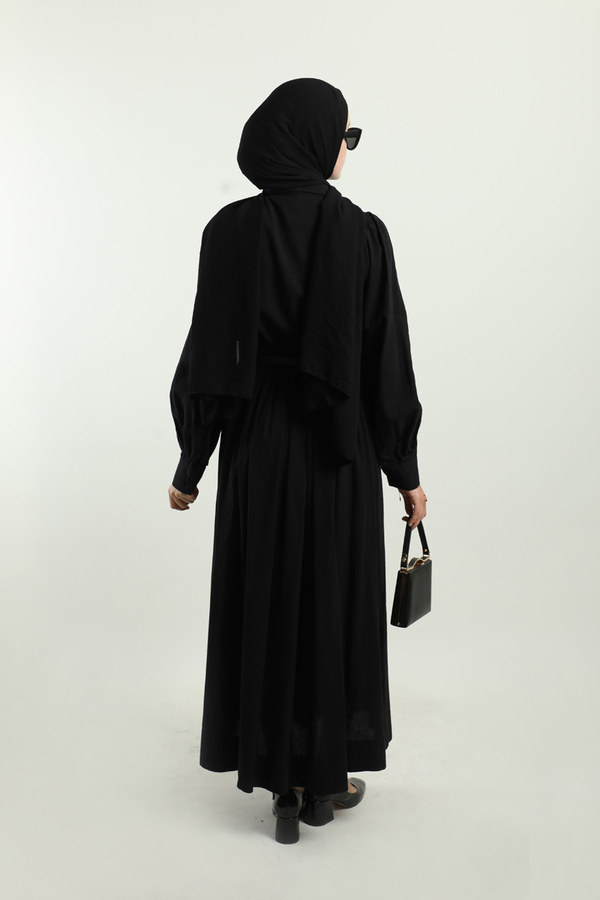 Gömlek Etek Takım Siyah - 9