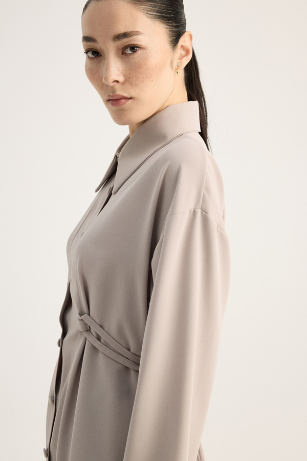 Gömlek Yaka Tunik Taş - 3