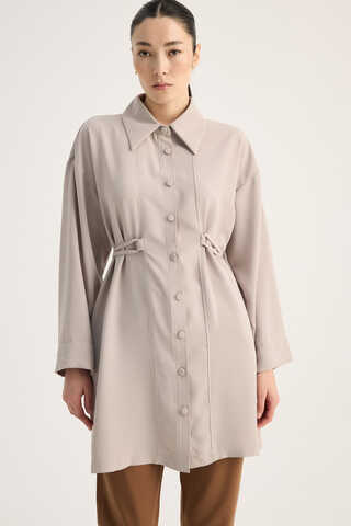 Gömlek Yaka Tunik Taş - 2