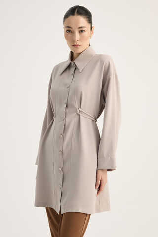 Gömlek Yaka Tunik Taş - 5