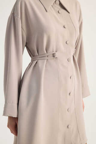 Gömlek Yaka Tunik Taş - 18