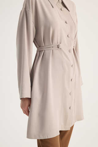 Gömlek Yaka Tunik Taş - 19