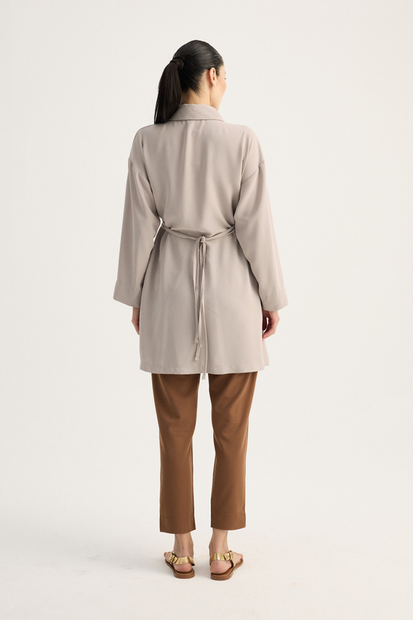 Gömlek Yaka Tunik Taş - 21