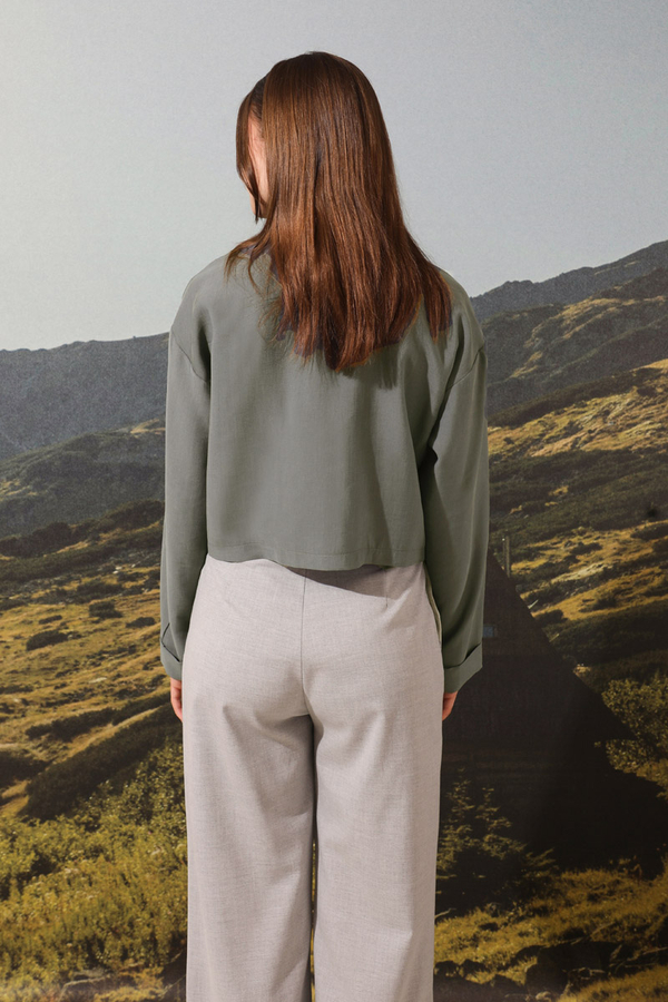 Gül Gömlek Antrasit - 5