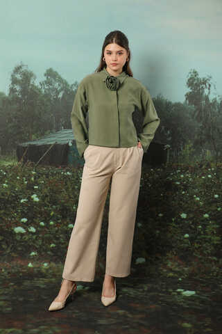 Gül Gömlek Haki - 2