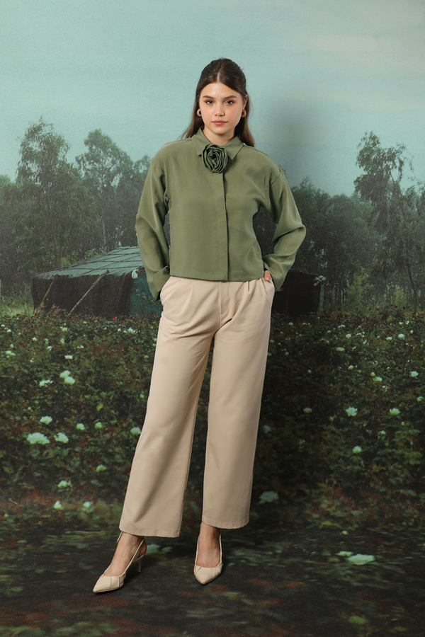 Gül Gömlek Haki - 2