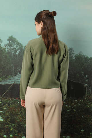 Gül Gömlek Haki - 8