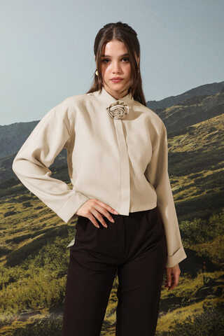 Gül Gömlek Taş - 1