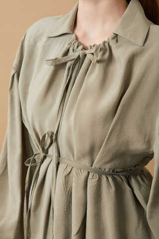 Günce Modal Gömlek Açık Yeşil - 6