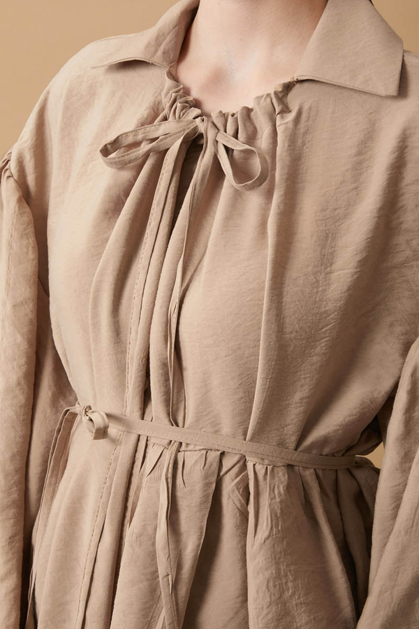 Günce Modal Shirt Beige - 7