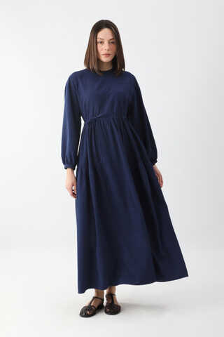 Günsu Elbise Lacivert - 2
