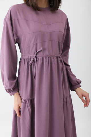 Günsu Elbise Lila - 6