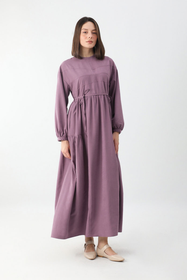 Günsu Elbise Lila - 5