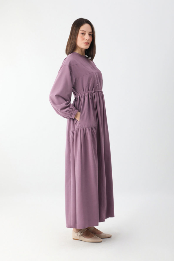 Günsu Elbise Lila - 8