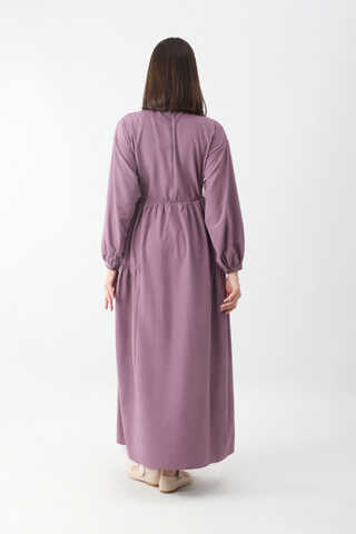 Günsu Elbise Lila - 9