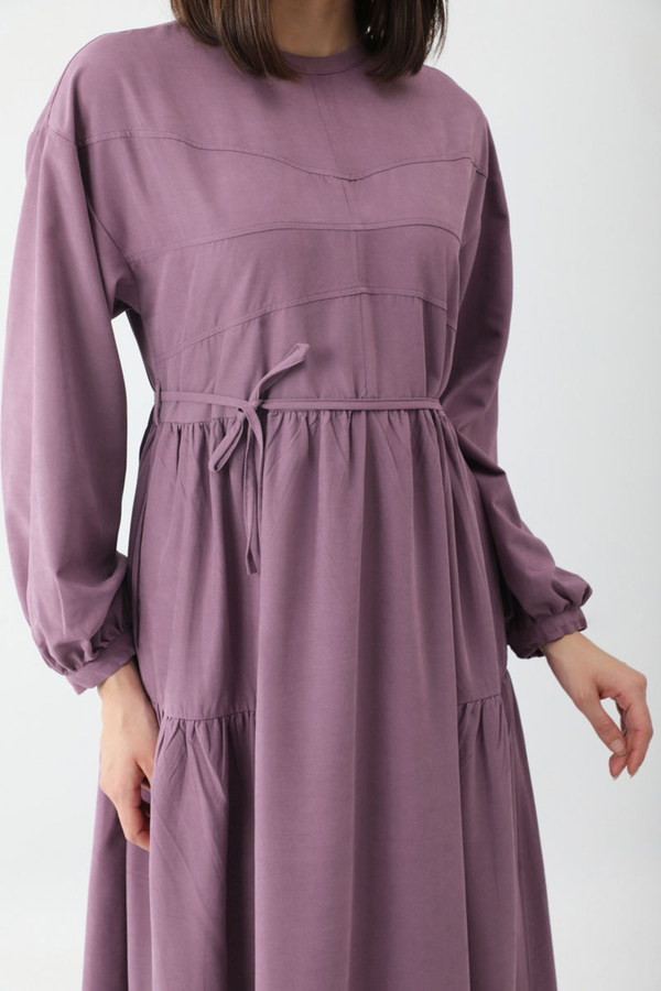 Günsu Elbise Lila - 6