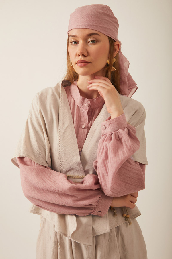 Hasır Biyeli Etek Takım Taş - 2