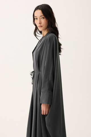 Hayal Abaya Takım Füme - 9