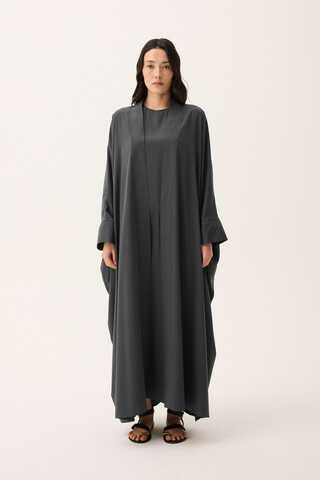 Hayal Abaya Takım Füme - 4