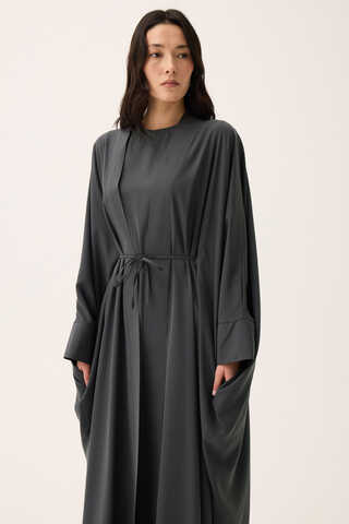 Hayal Abaya Takım Füme - 10